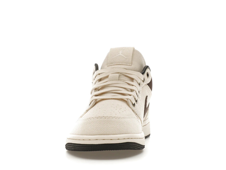 Jordan 1 Low Premium Pale Ivory Off Noir Baroque Brown