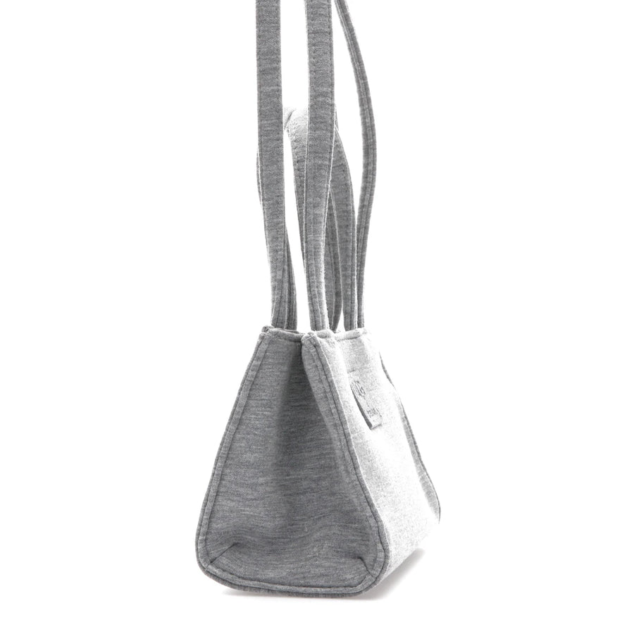Sac cabas Telfar x UGG en polaire, petit modèle, gris chiné