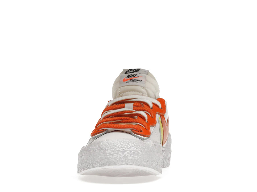 Nike Blazer Low sacai Blanc Magma Orange
