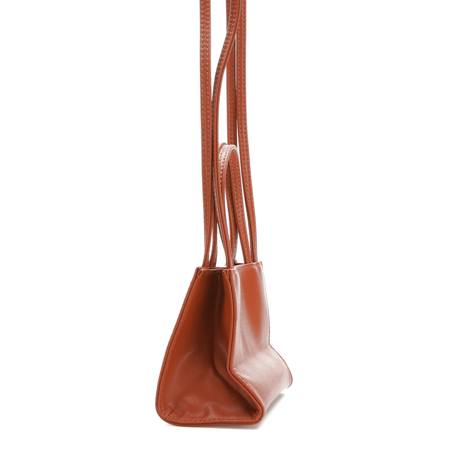 Telfar Shopping Bag Small Tan