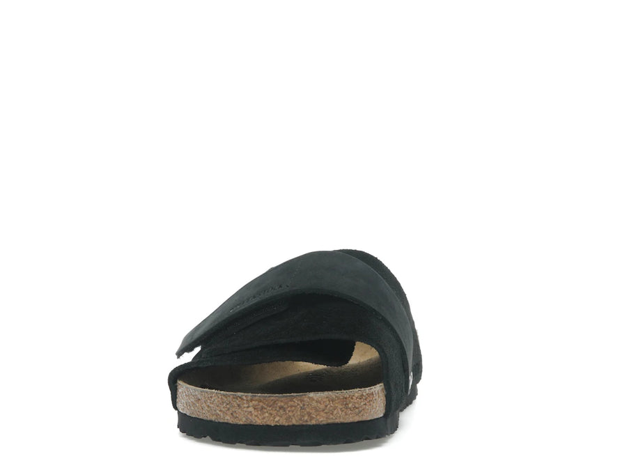 Birkenstock Kyoto en daim nubuck noir