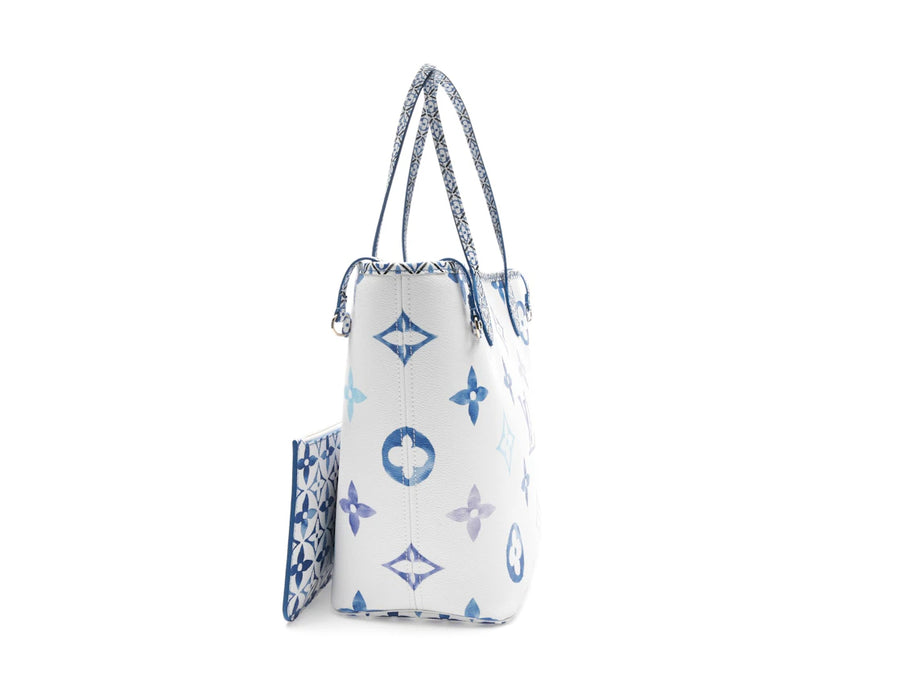 Louis Vuitton Neverfull MM Monogram Blue