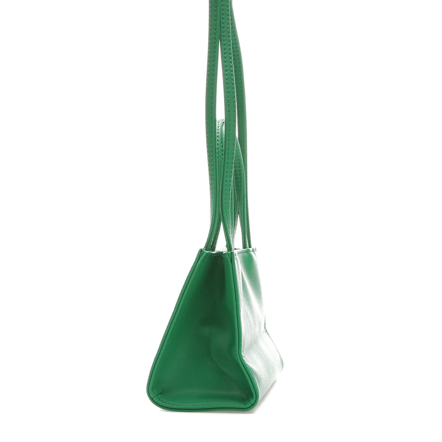 Sac de courses Telfar petit écran vert