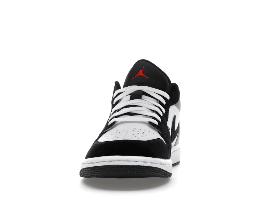 Jordan 1 Low SE White Fire Red Black Matte Silver