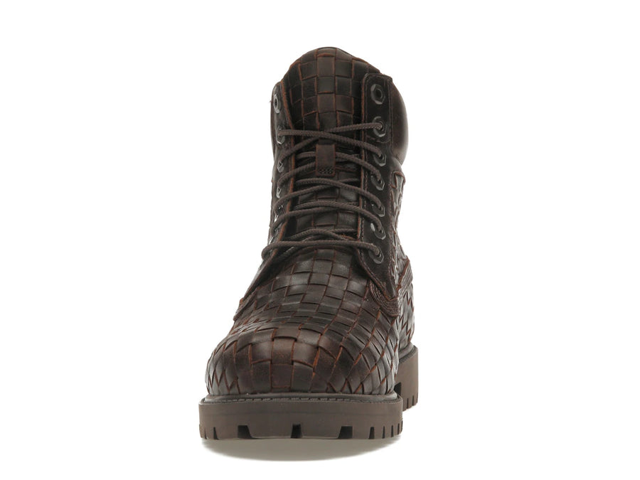 Bottes Timberland Premium 6" tissées marron foncé