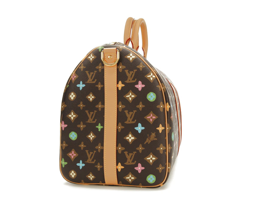Louis Vuitton by Tyler, the Creator Keepall Bandouliere 50 Chocolate Craggy Monogram