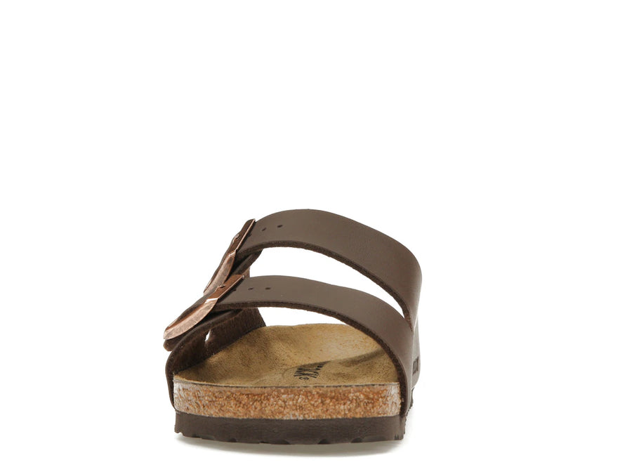 Birkenstock Arizona Birko-Flor Marron foncé (Femme)