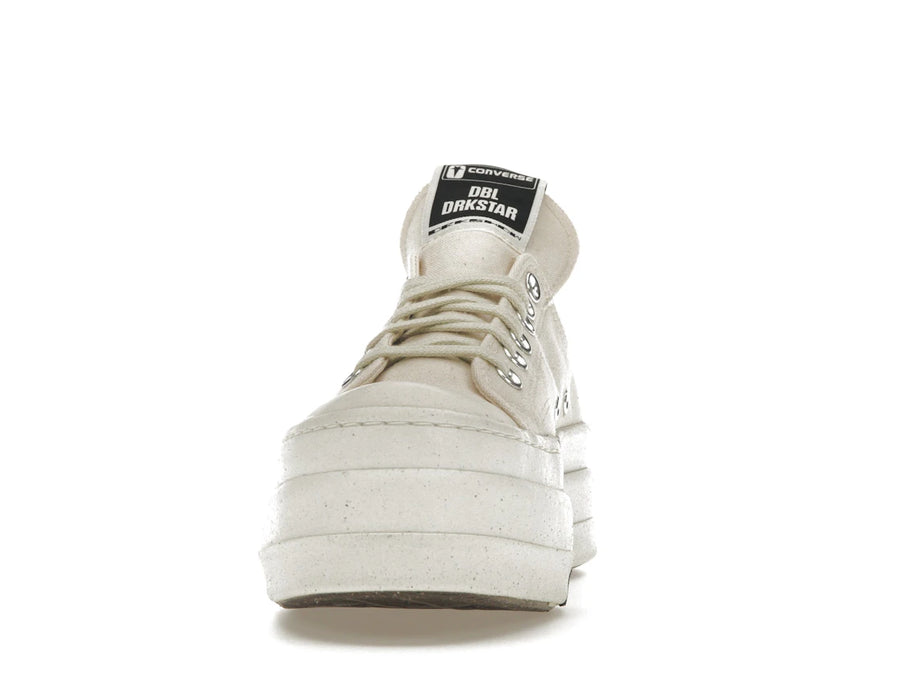 Converse DRKSHDW Chuck Taylor All Star DBL DRKSTAR Ox Rick Owens DRKSTAR Ivoire Naturel