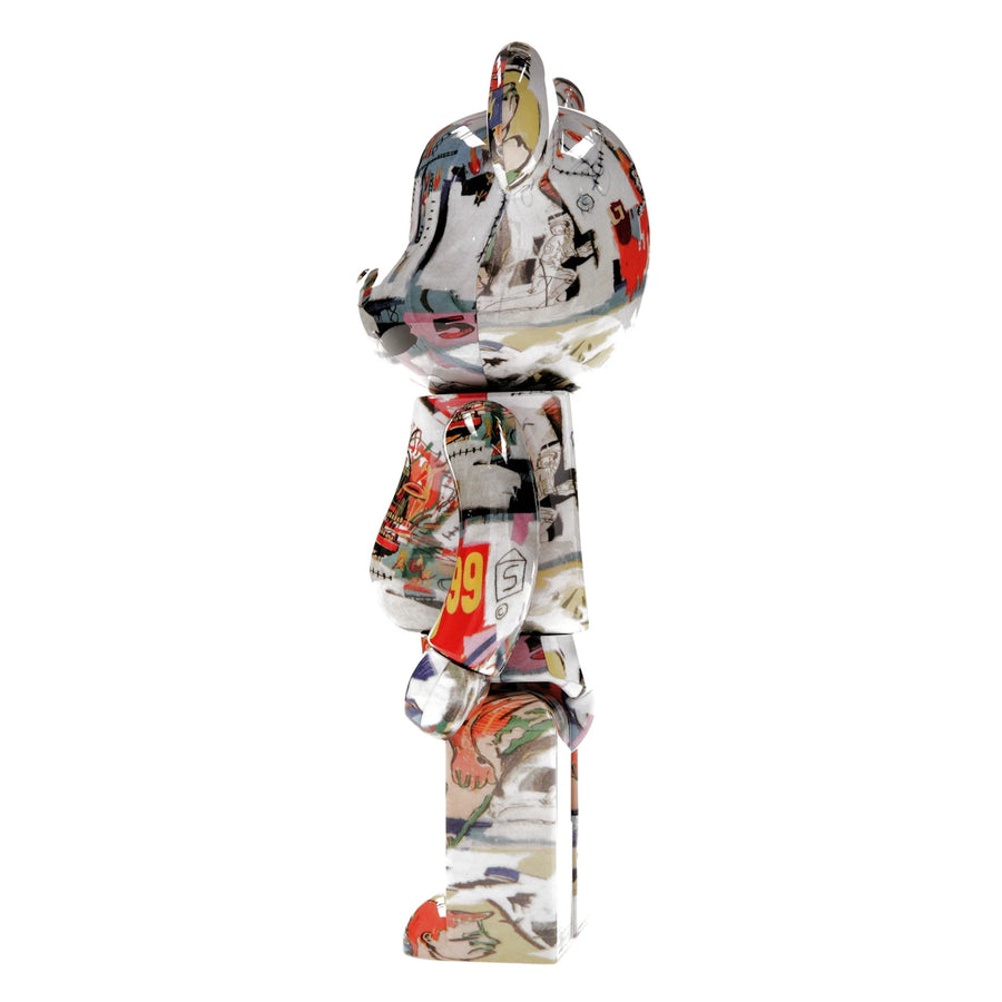 Bearbrick Andy Warhol x JEAN-MICHEL BASQUIAT #4 400%