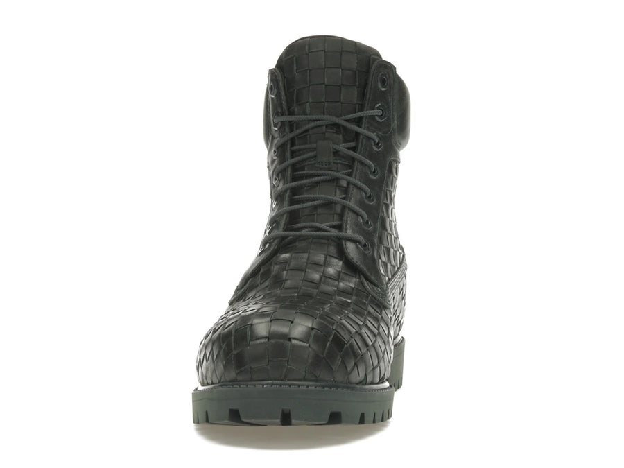 Bottes Timberland Premium 6" tissées vert foncé