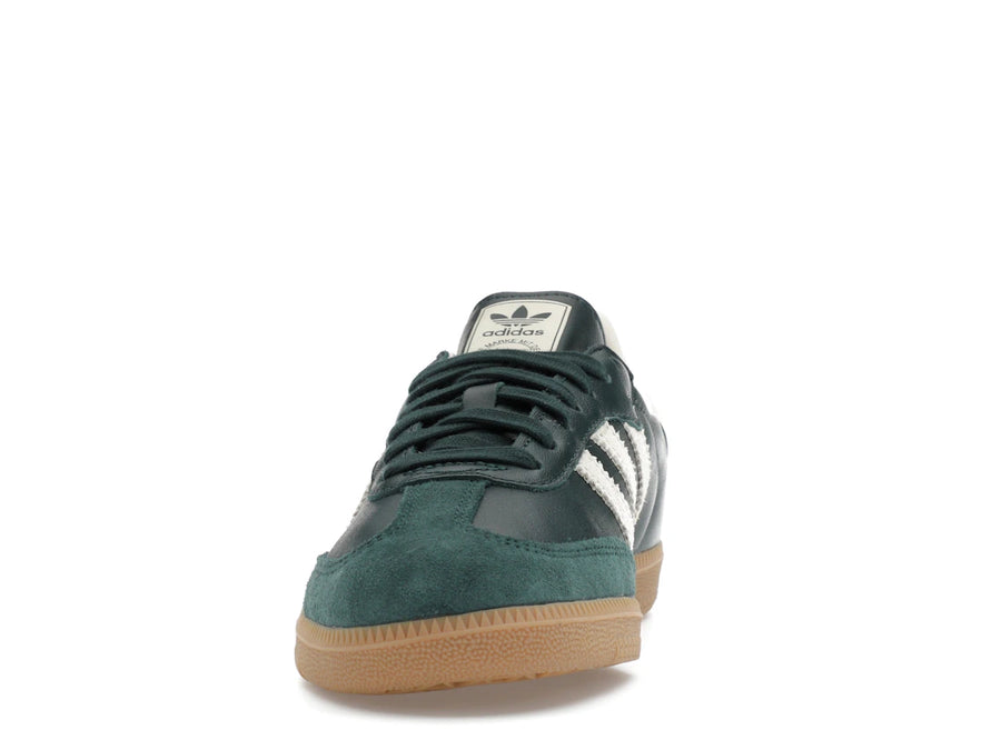 adidas Samba OG Vert Ombre Crème Blanc Or Métallisé
