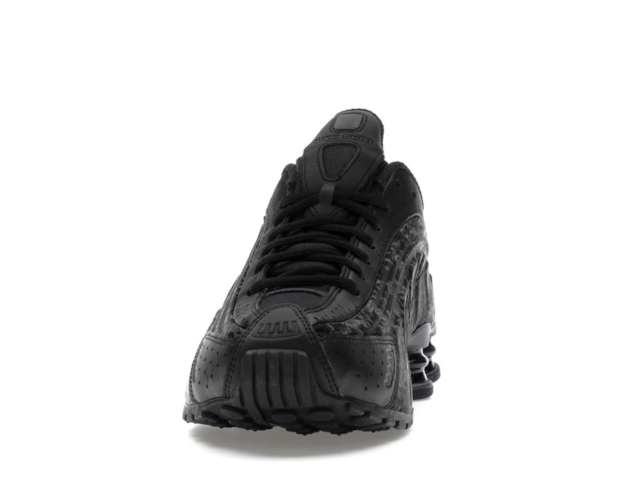 Nike Shox R4 Noir Floral (Femme)