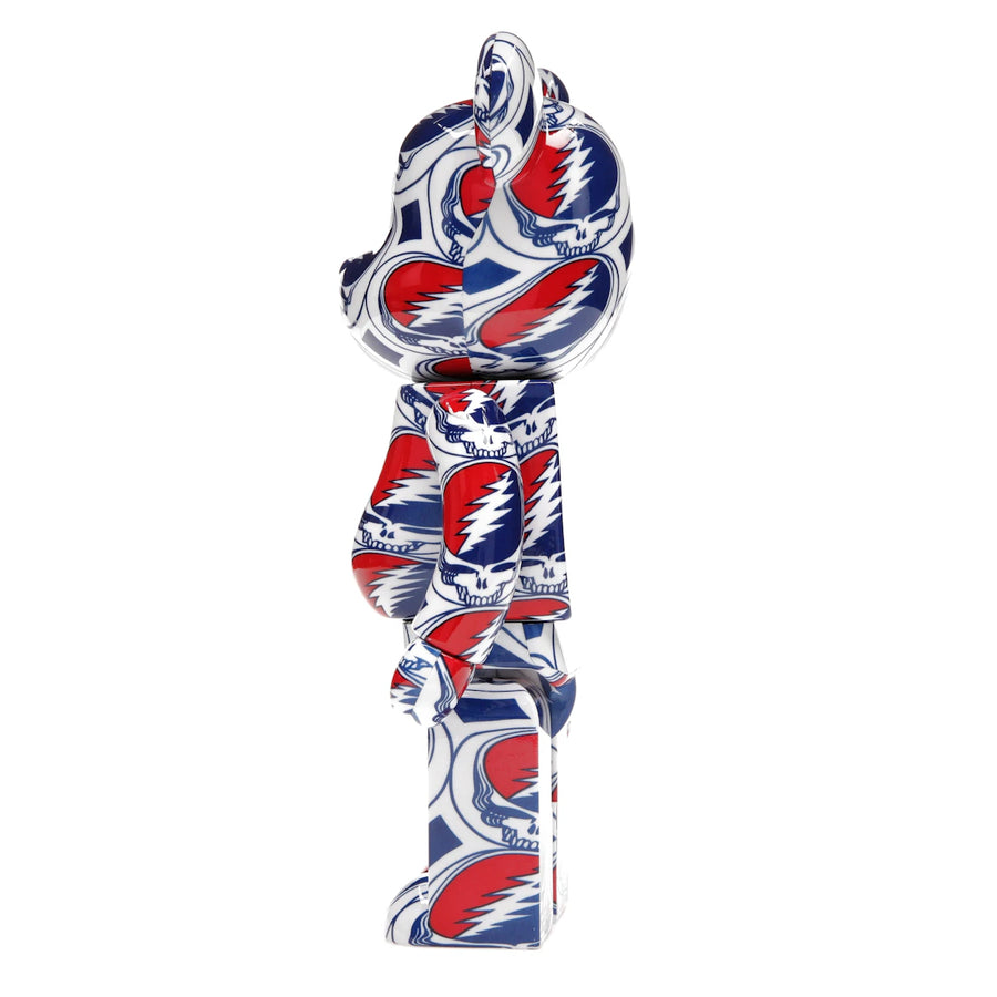 Coffret Bearbrick x Grateful Dead (Steal Your Face) 100 % et 400 %