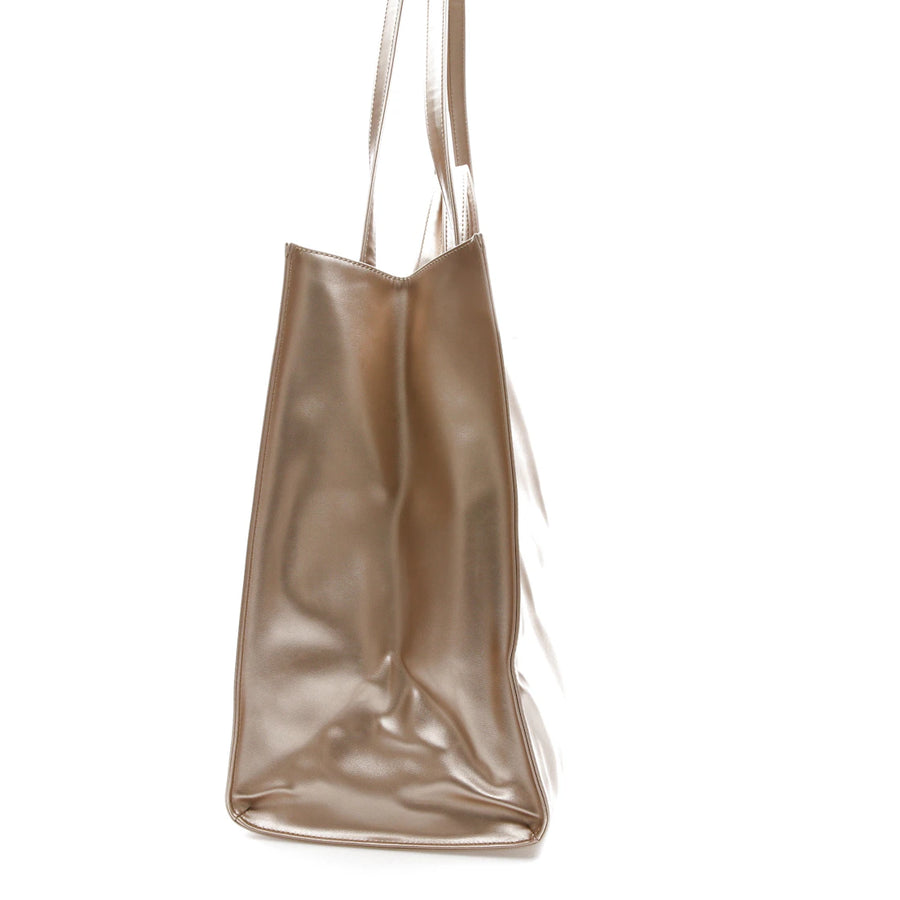 Telfar Shopping Bag Large Gold