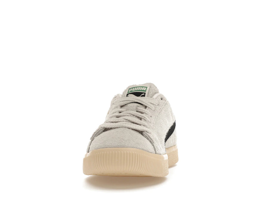 Puma Clyde en daim hirsute gris clair