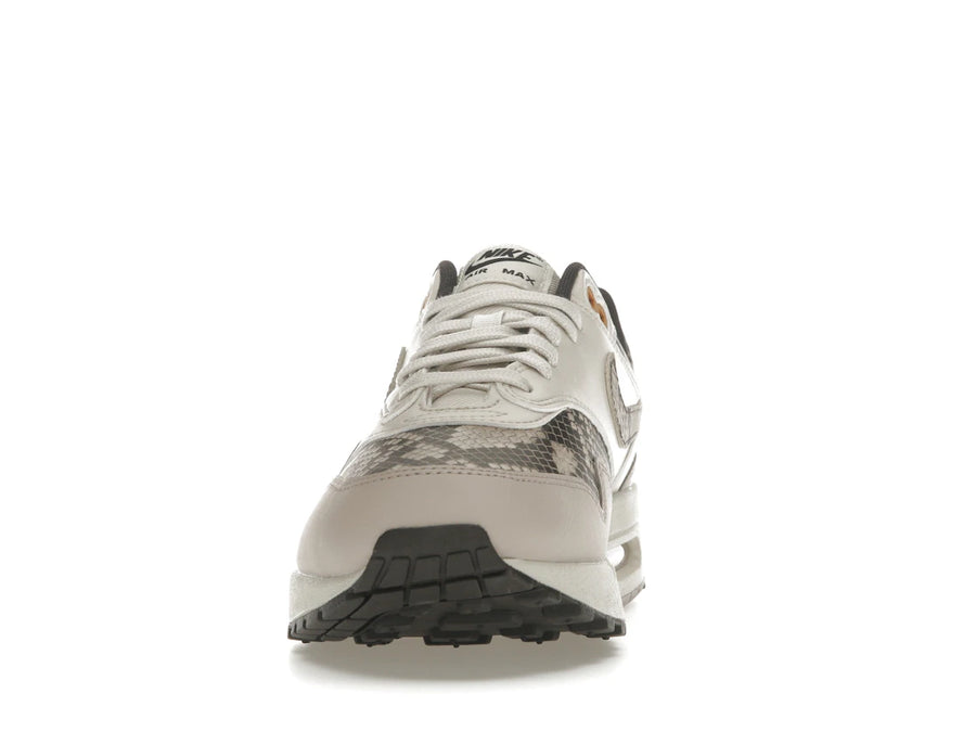 Nike Air Max 1 Snakeskin Marron Bois Clair (Femme)