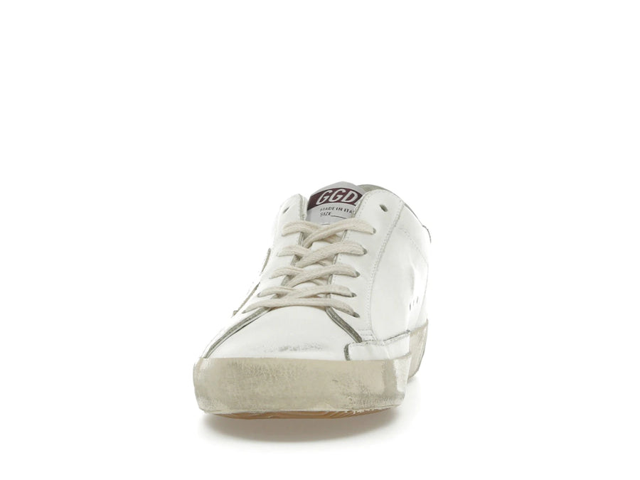 Golden Goose Superstar Deluxe Blanc Gris Platine (Femme)