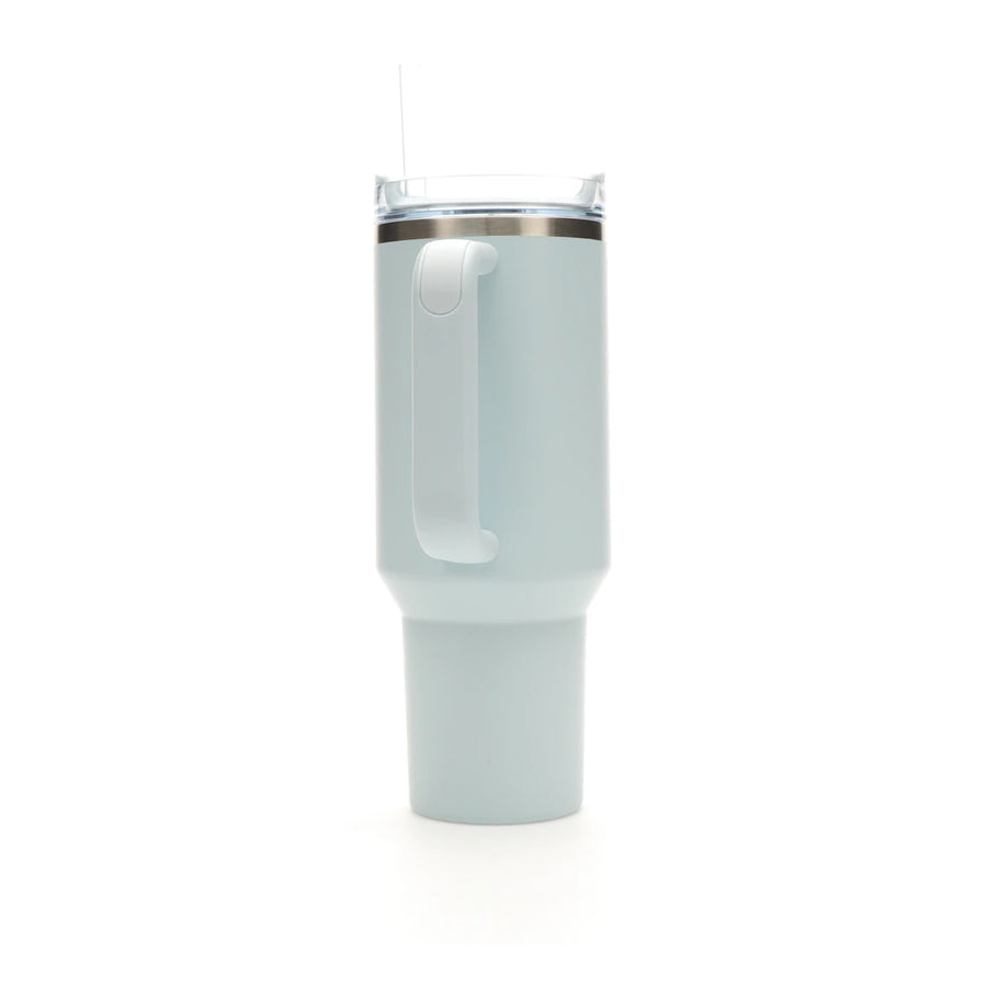 Stanley x Starbucks Flowstate Quencher 40oz Tumbler Blue Spring
