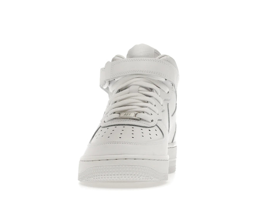 Nike Air Force 1 Mid LE Triple White (GS)