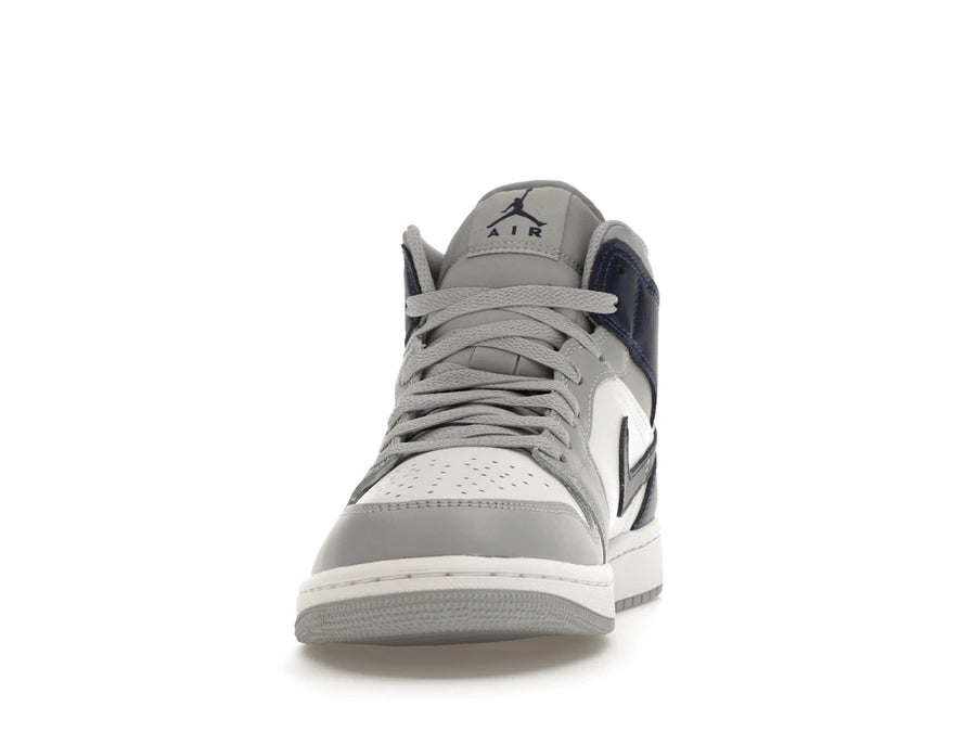 Jordan 1 Mid Wolf Gray Midnight Navy