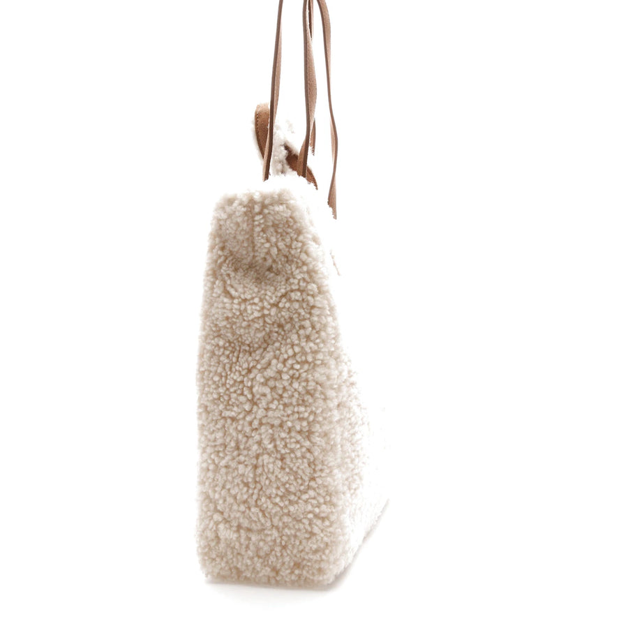 Telfar x UGG Reverse Shopping Bag Medium Natural