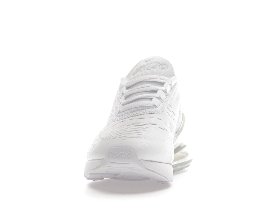 Nike Air Max 270 White Metallic Silver (GS)