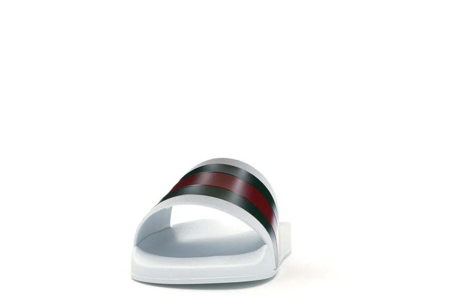 Sandales de piscine Gucci Pursuit blanches
