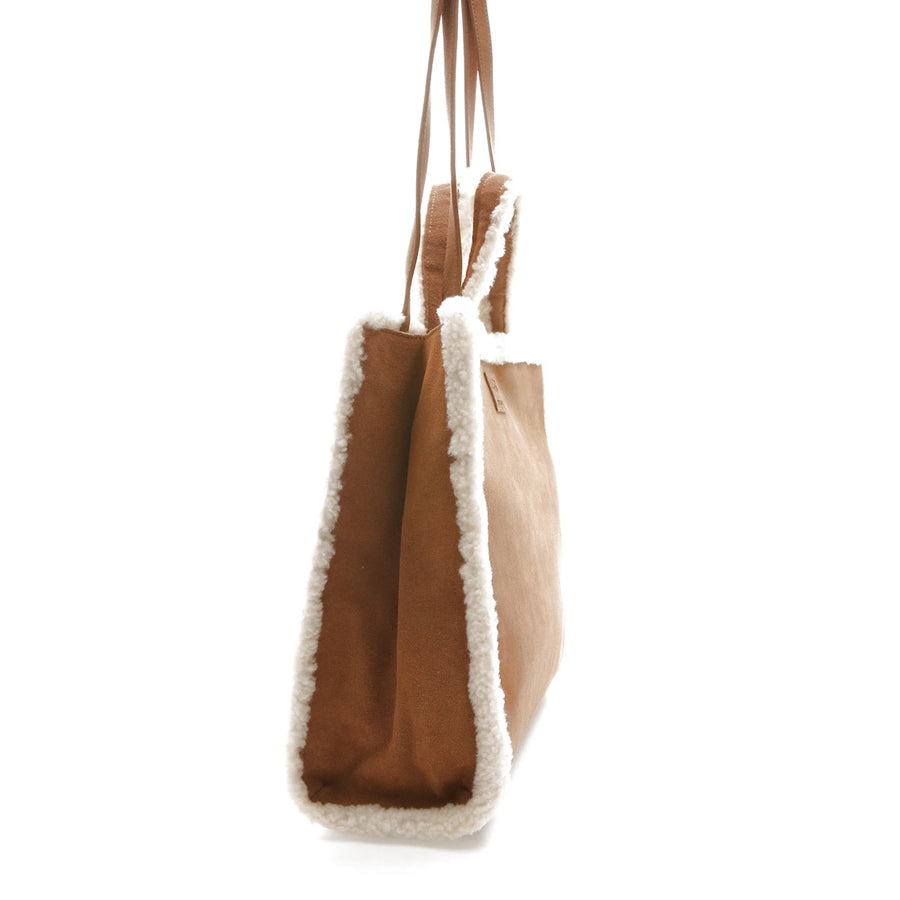 Telfar x UGG Shopping Bag Medium Chestnut