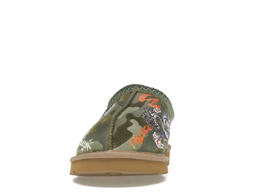 Pantoufles UGG Tasman Palace camouflage olive brûlé