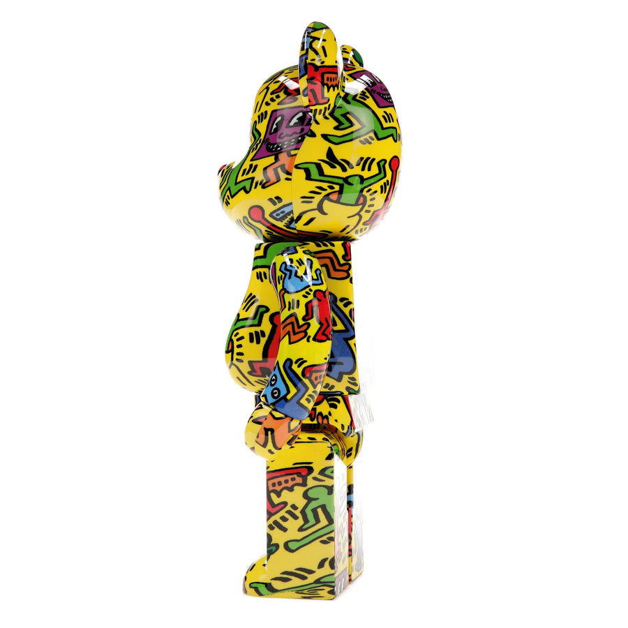 Bearbrick Keith Haring n° 5, coffret 100 % et 400 %
