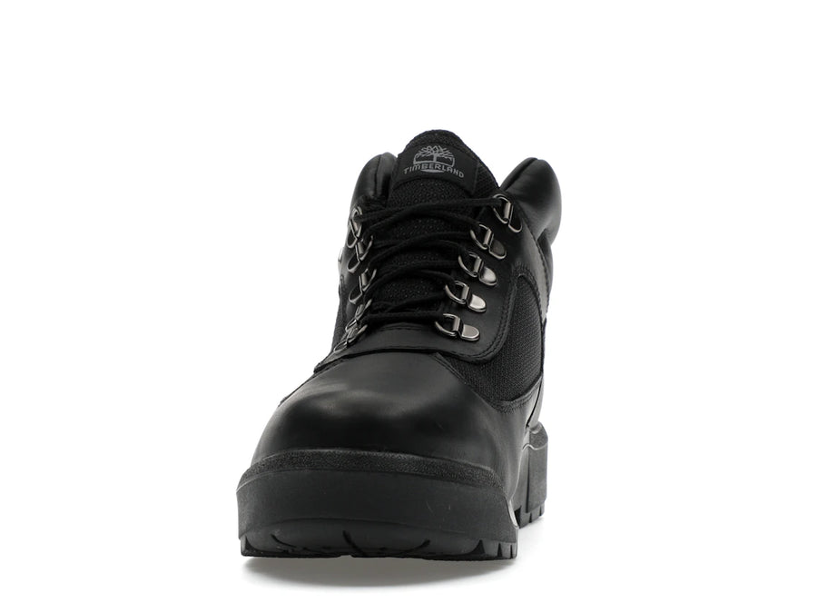 Bottes Timberland Field mi-hautes à lacets imperméables noires