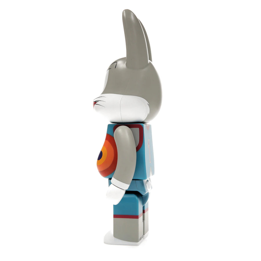 Bearbrick x Space Jam: A New Legacy Rabbrick Bugs Bunny 100% &amp; 400% Set Grey