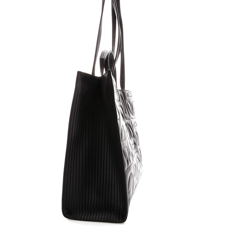 Sac cabas matelassé en nylon noir Telfar x Moose Knuckles, grand modèle