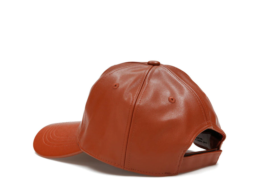 Telfar Logo Embossed Hat Tan