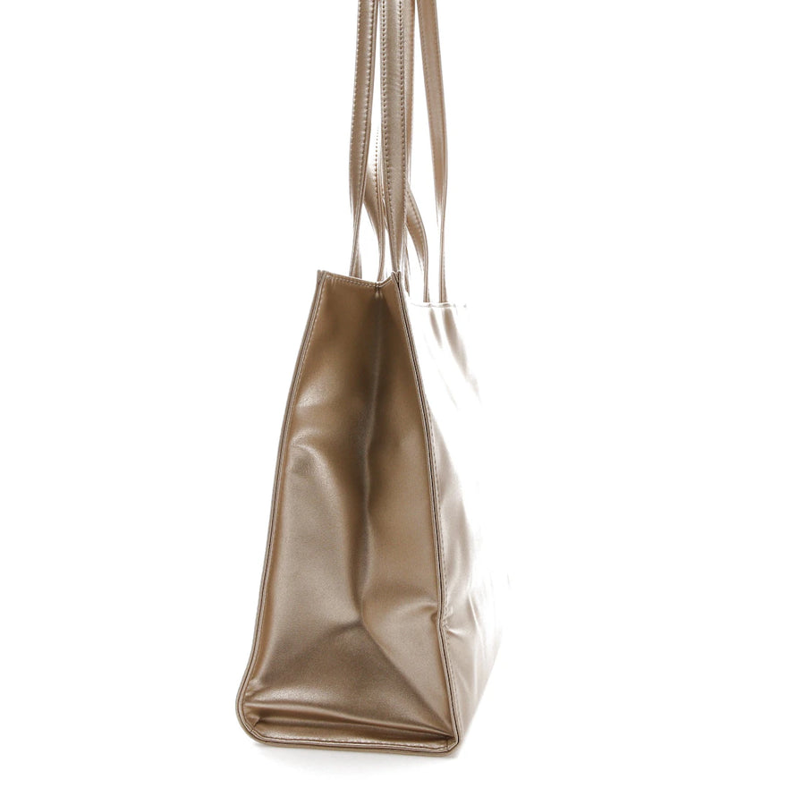 Sac cabas Telfar moyen doré