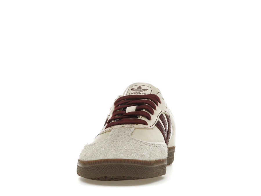 adidas Samba OG Wonder White Maroon (Femme)