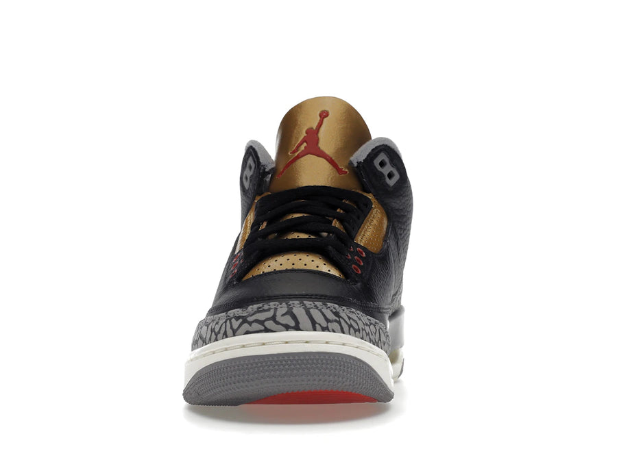 Jordan 3 Retro Noir Ciment Or (Femme)