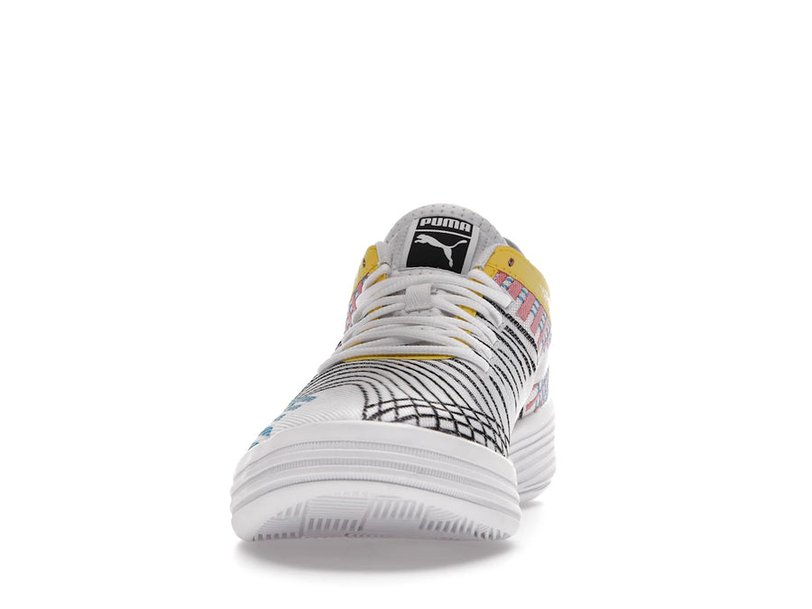 Puma Clyde All-Pro White Blue Atoll
