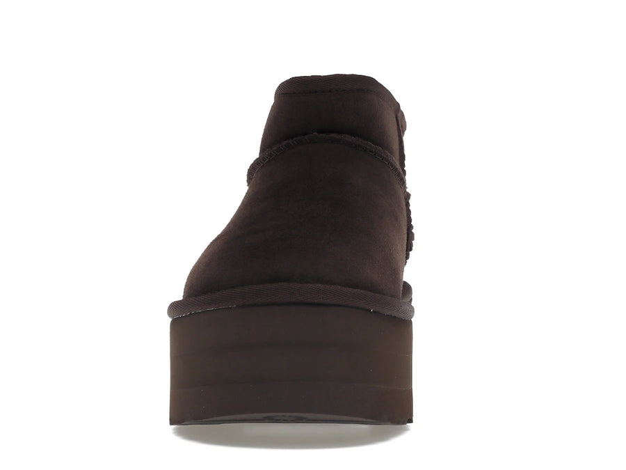 Bottes UGG Classic Ultra Mini Platform couleur cèdre brûlé (Femme)