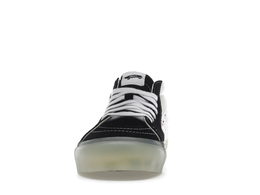 Vans Vault Sk8-Mid LX Palm Angels Noir Blanc Beige