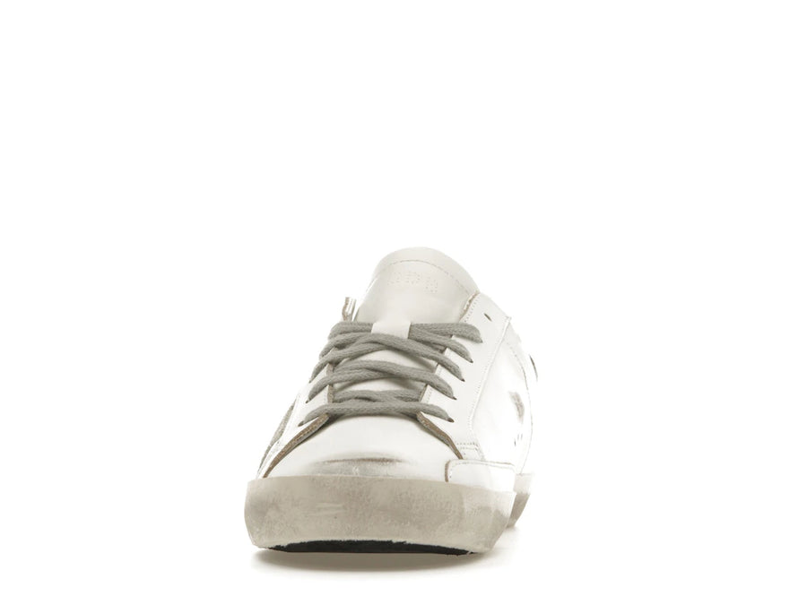 Golden Goose Super-Star Blanc Argent (Femme)