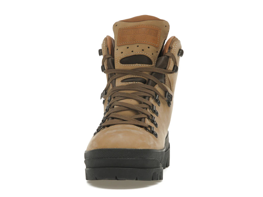 Bottes Timberland World Hiker Mid à lacets imperméables beiges