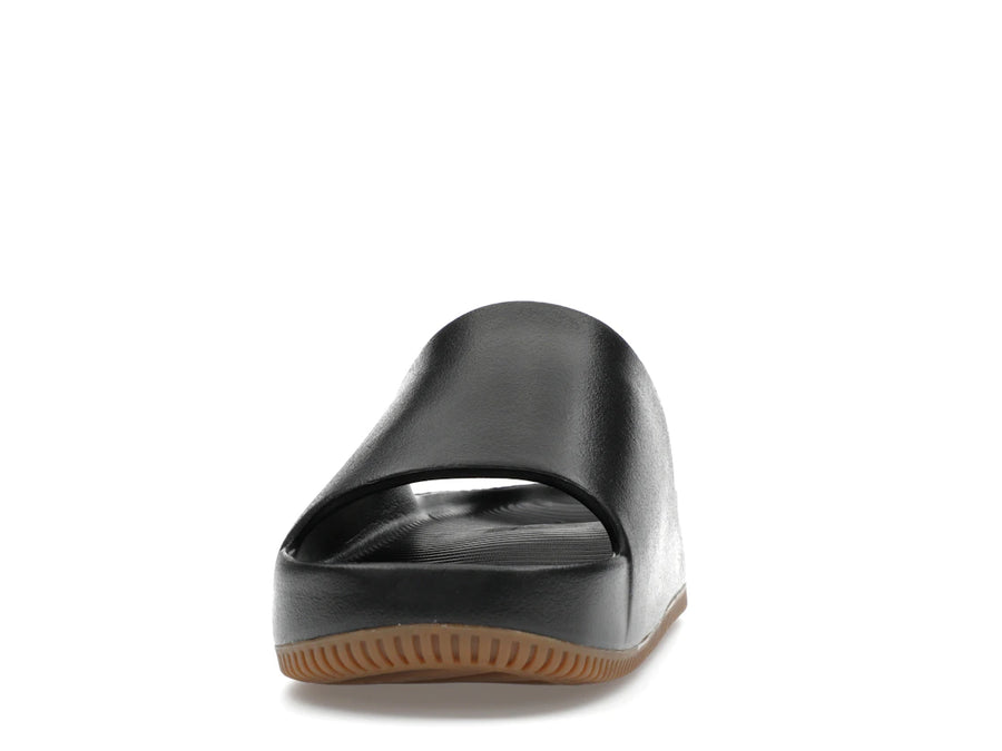 Claquettes Nike Calm noires en gomme