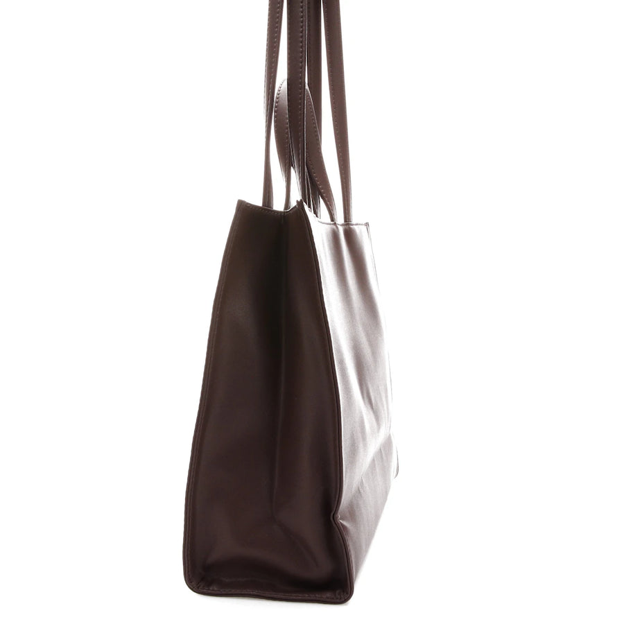 Sac à provisions Telfar, format moyen, couleur chocolat