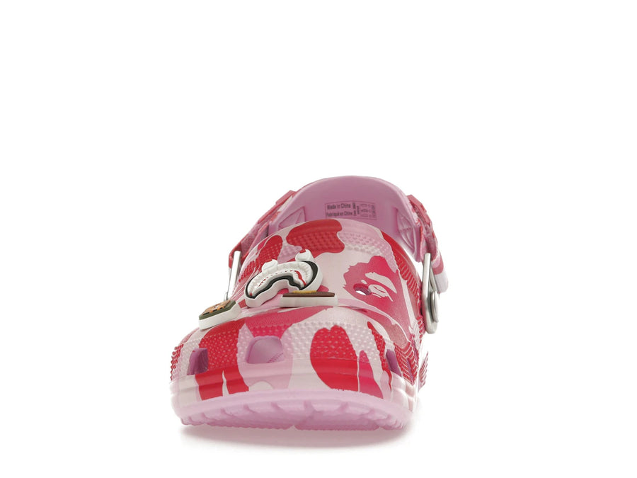 Crocs Classic Clog A Bathing Ape ABC Camo Pink