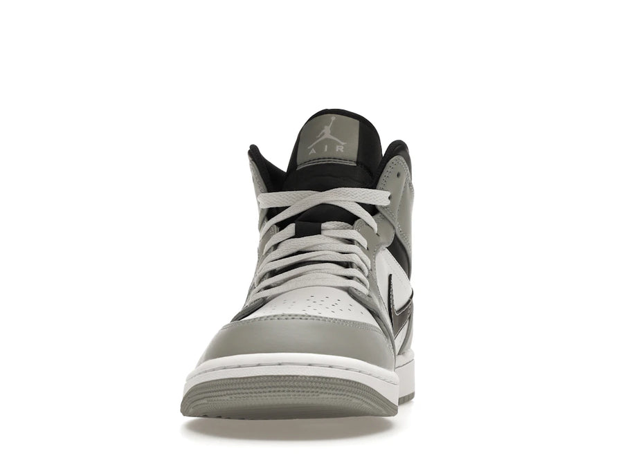 Jordan 1 Mid Gris Fumée Clair Anthracite