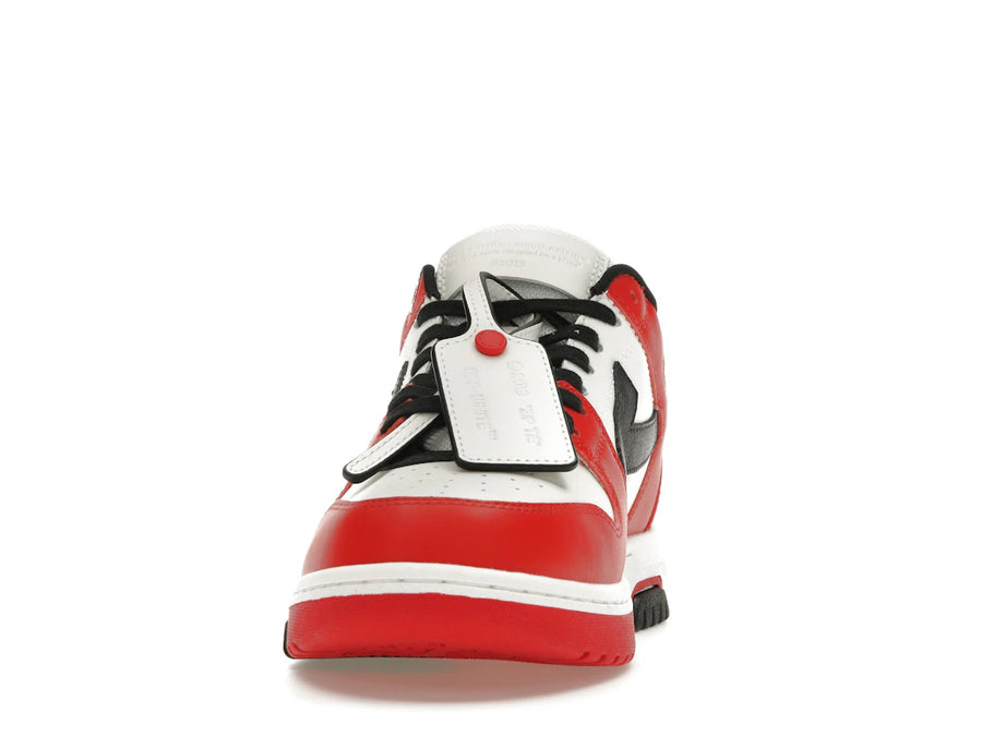 OFF-WHITE Out Of Office OOO Baskets basses Rouge Noir (2024)