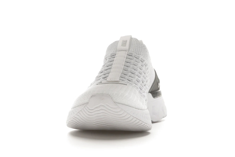 Nike React Phantom Run Flyknit 2 Blanc Platine Pur (Femme)
