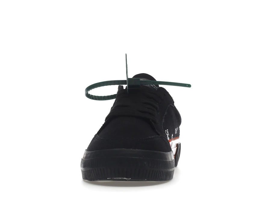 OFF-WHITE Vulc Low Canvas Noir Blanc