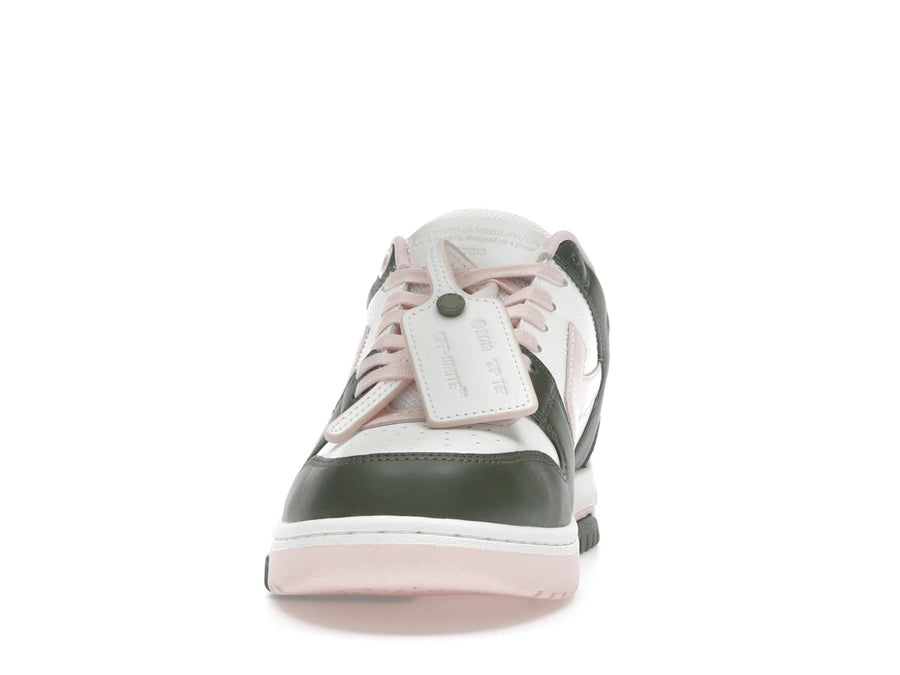 Baskets basses OFF-WHITE Out Of Office OOO blanches, vertes et roses (Femme)